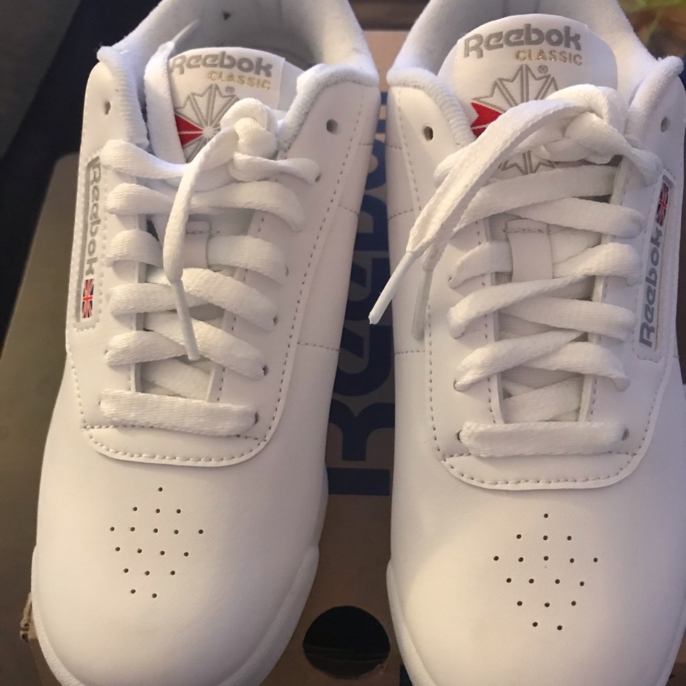 Princess Di White Reebok’s